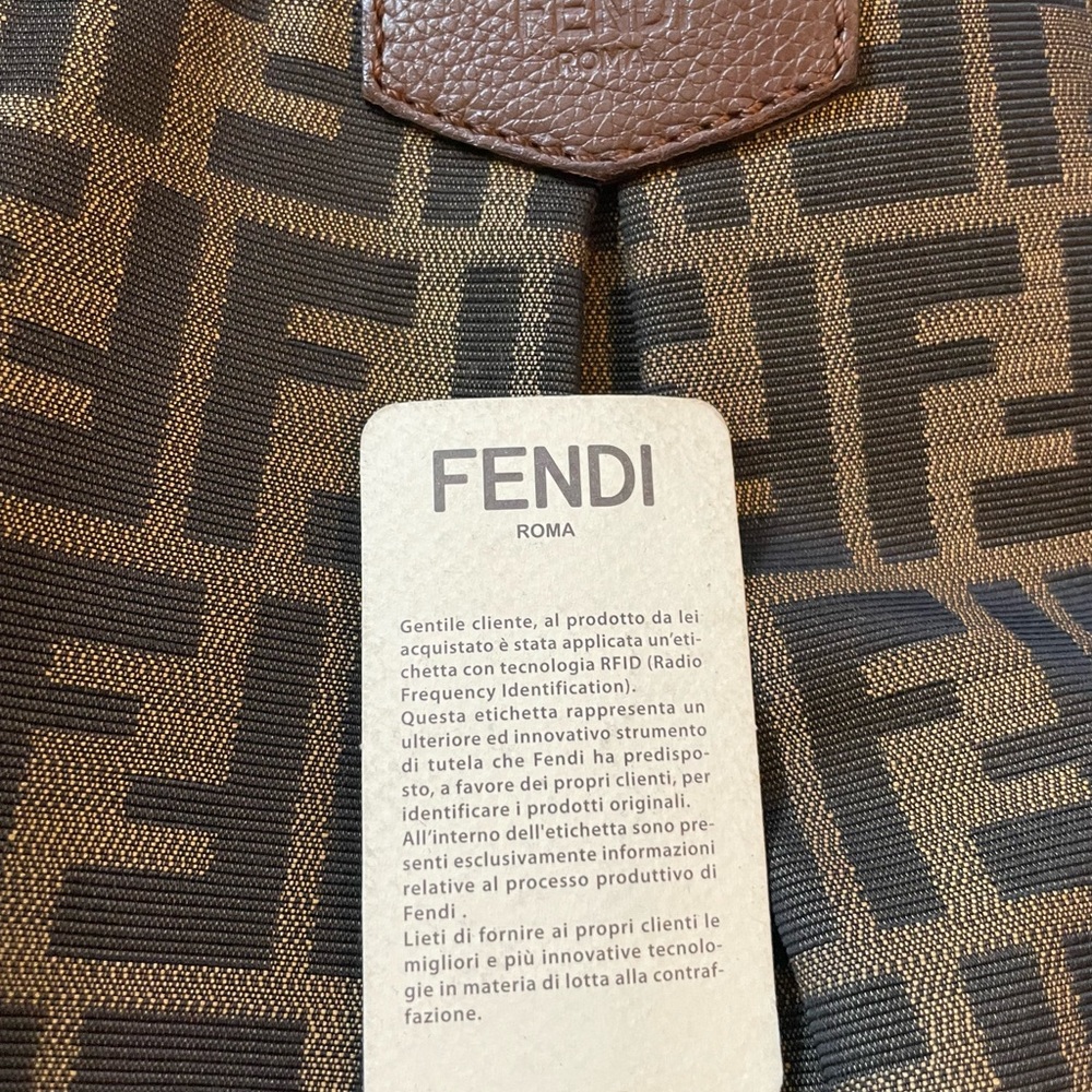 Vintage Fendi Zucca FF logo tote handbag - Picture 14 of 15